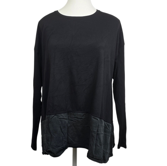 lululemon athletica Tops - Lululemon Athletica Ease Of Mind Black Long Sleeve Shirt | Mixed Media